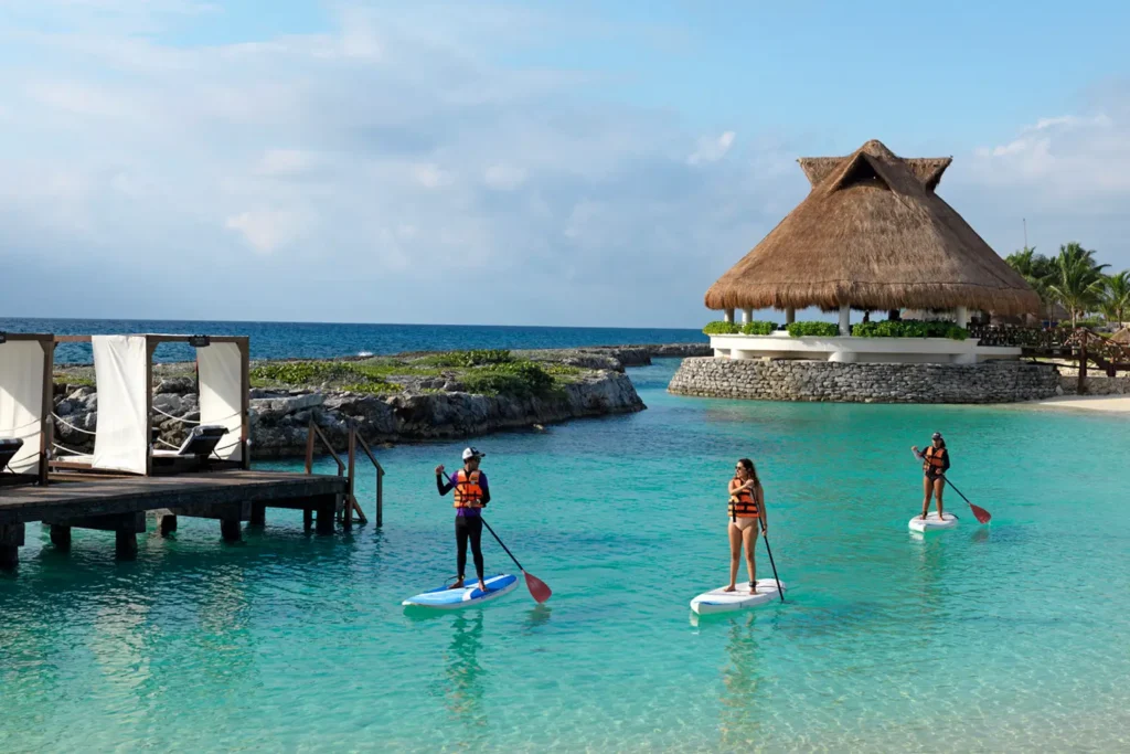 Paddle Boarding Riviera Maya